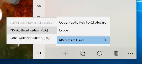 extract private key from smart card|piv private key.